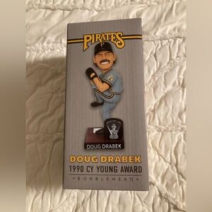 Doug Drabek 1990 Cy Young Bobblehead. Unopened